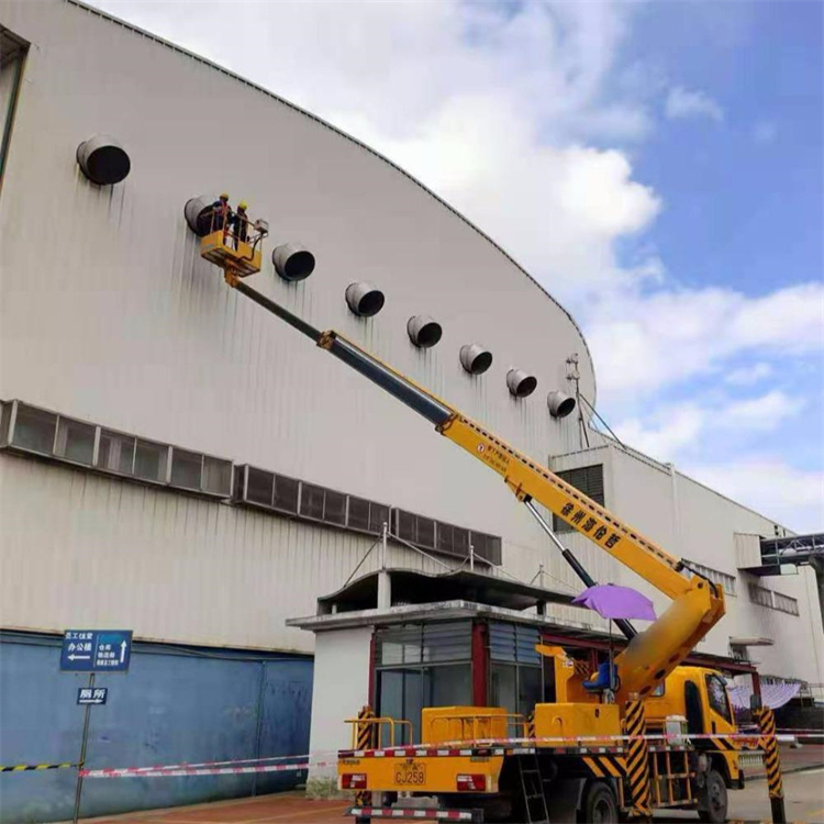 通什镇高空作业车出租服务：专业广告牌安装解决方案