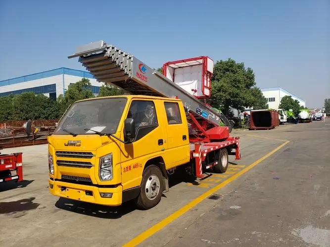 通什镇附近云梯车出租 砂石搬运